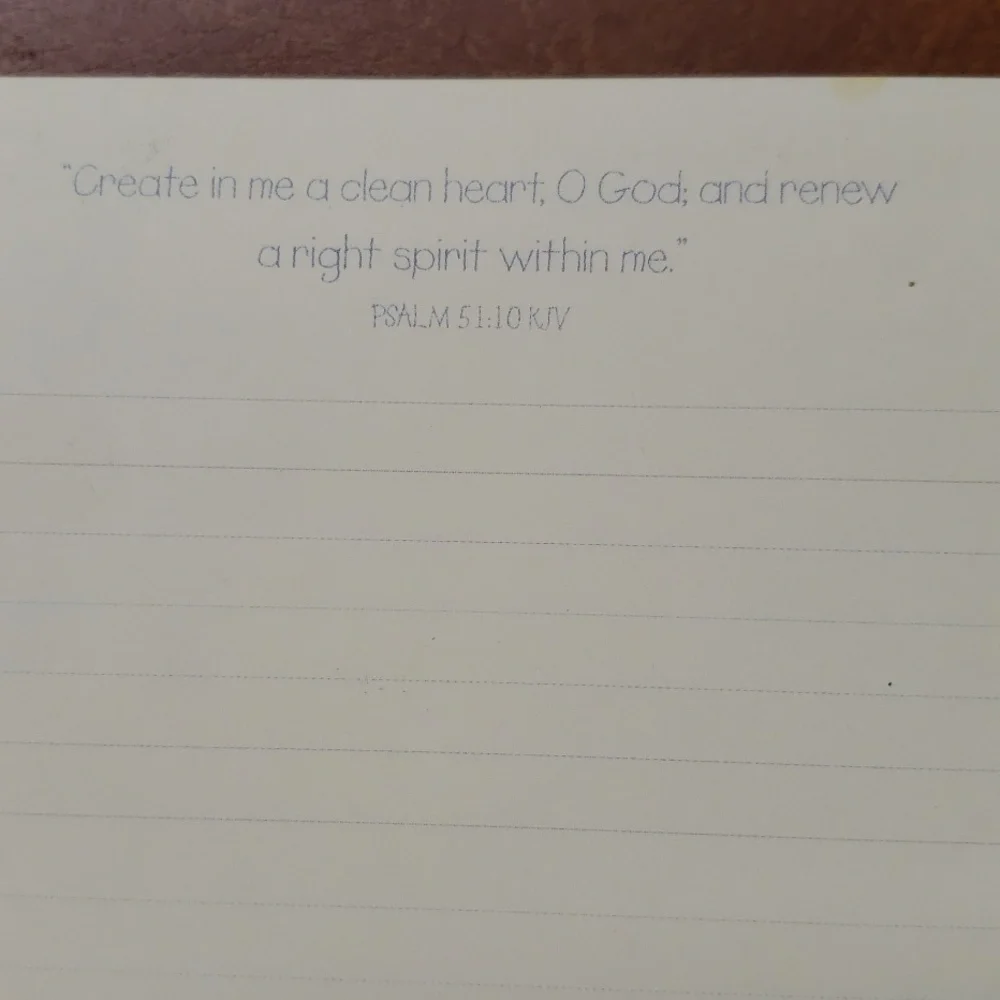 Journal by dayspring.